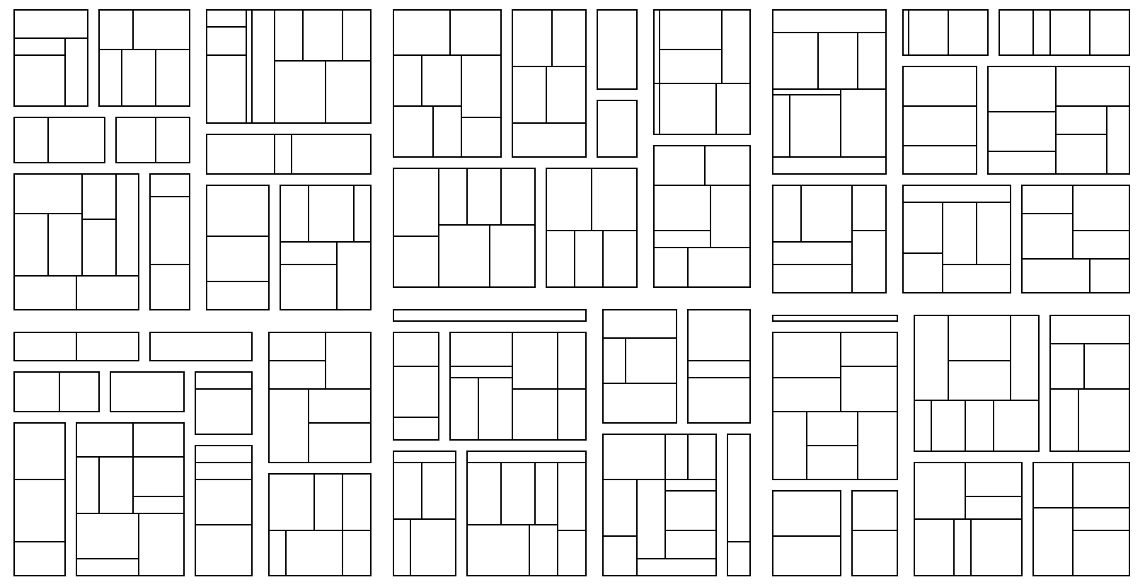 Adrift map generation: binary space partitioning